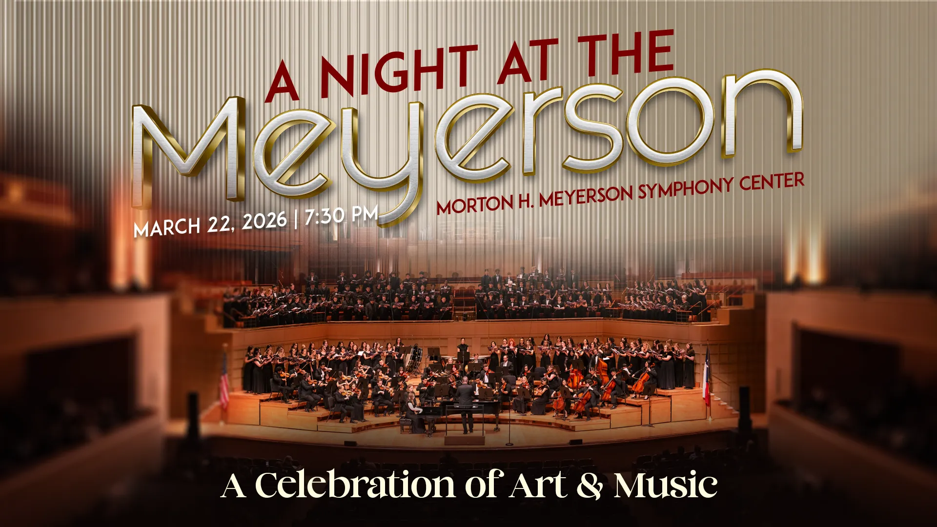 Banner for Night at the Meyerson March 22 2026
