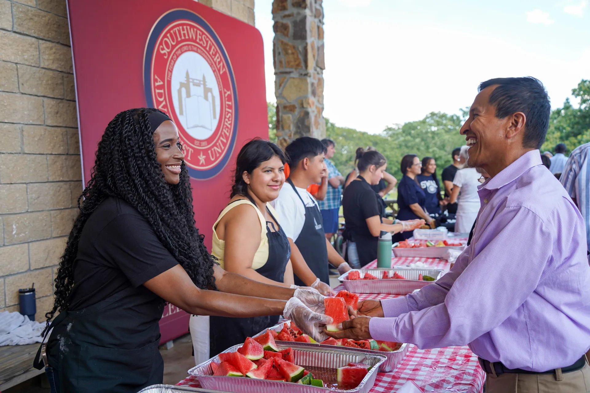 SWAU Alumni Watermelon feed
