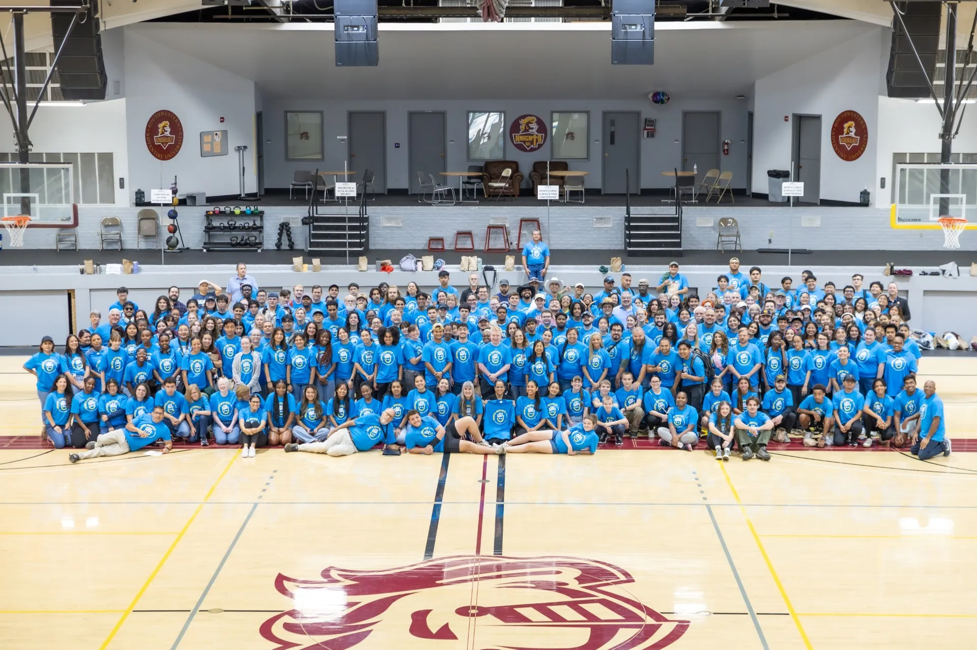 Group photo of participants in Service Day 2025