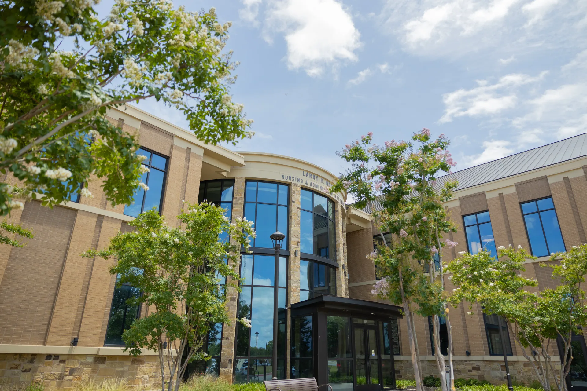 Campus shot of Moore building